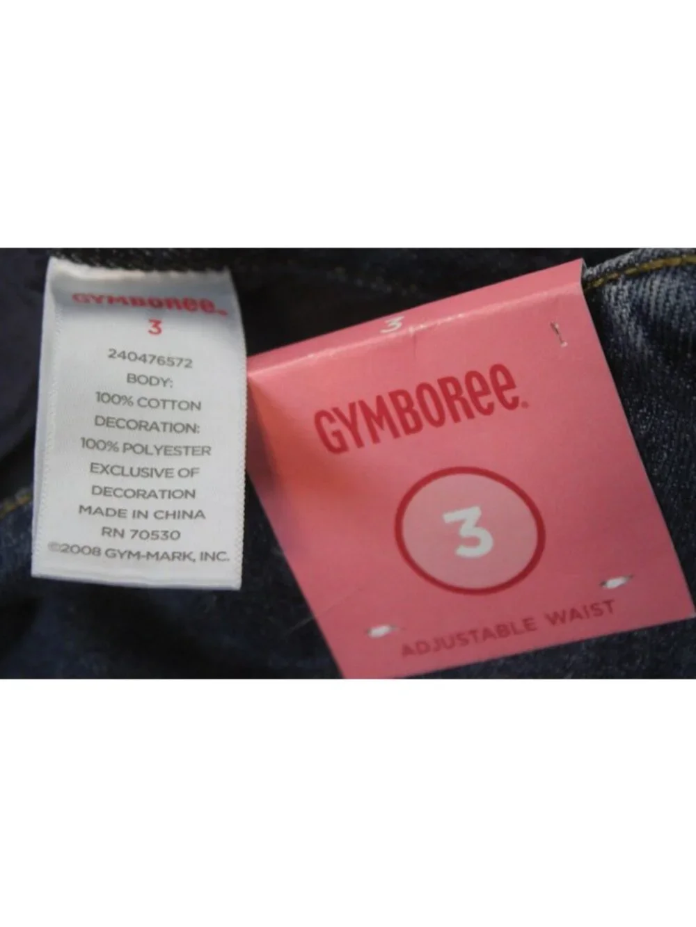 2008 Gymboree Winter Snowflake Denim Skirt Tulle Rhinestones Flare sz 3 Lined
